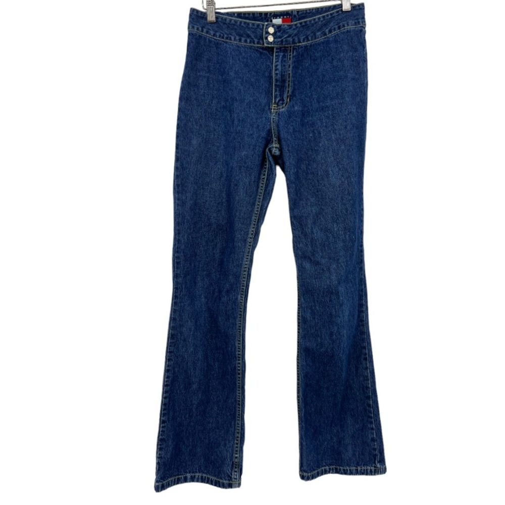 Tommy Girl Jeans 90's Size 5 Vintage Tommy Hilfiger Dark Wash